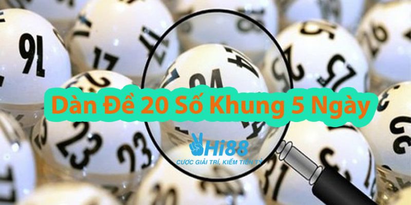dàn đề 20 số nuôi khung 5 ngày Lợi ích của chiến lược dàn đề 20 số nuôi khung 5 ngày