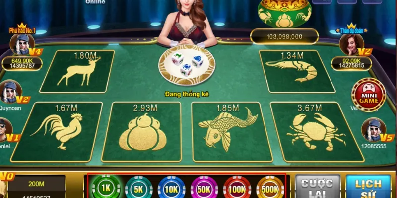 Bầu Cua đổi thưởng tại 789Bet: Cơ hội trúng lớn mỗi ngày