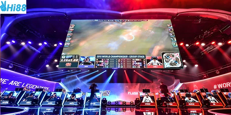 LOL môn thể thao điện tử đang được ưa chuộng