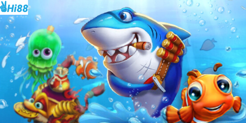 Bắn cá đổi thưởng thẻ cào tại nhà cái Hi88