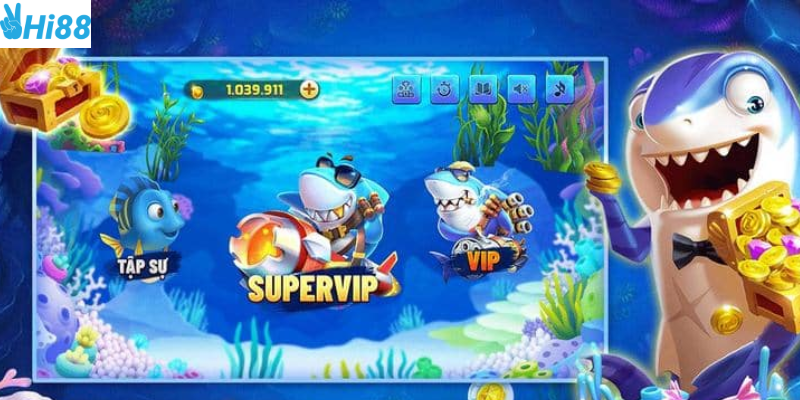 Bắn cá H5 bạn bắn mới thu hút người chơi tại Hi88