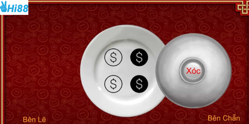 Xóc đĩa ăn thưởng tại nhà cái Hi88