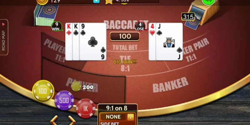 Các phiên bản baccarat phổ biến 