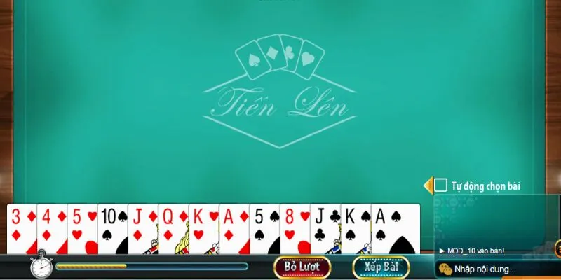 Bí kíp chơi bài tiến lên đúng thời điểm