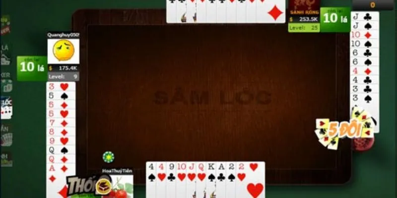 Các tình huống nổi bật khi chơi sâm