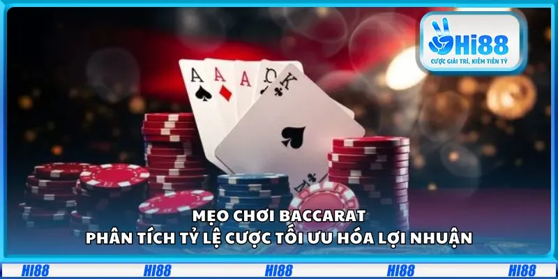 Mẹo chơi Baccarat: Phân tích tỷ lệ cược tối ưu hóa lợi nhuận