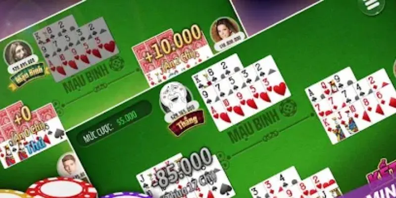 Các bí kíp xếp chi mạnh trong mậu binh