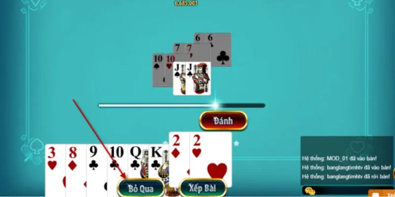 Cách xếp bài tối ưu trong tiến lên